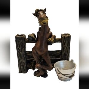 Montana Silversmiths Limited Edition "Elmer the Horse" Rustic Farm Decor